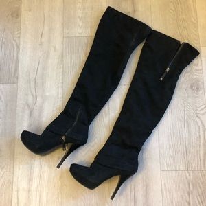 Black OTK Boots Size 6